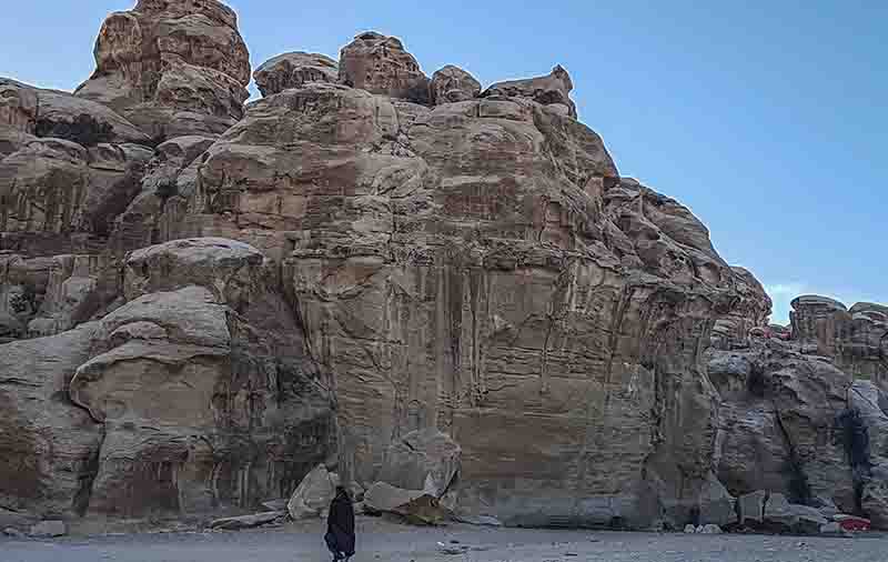 98 - Jordania - Little Petra - desfiladero de Siq-al Barid